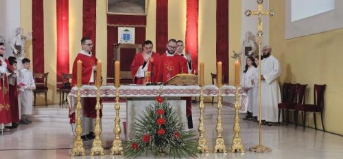 Svečano misno slavlje Cvjetnice u Gospiću Svečano misno slavlje Cvjetnice u Gospiću