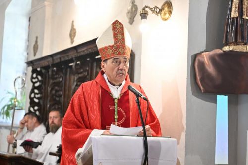 Na blagdan svetog Marka biskup mons. Marko Medo predvodio je svečano misno slavlje u župi Veprinac