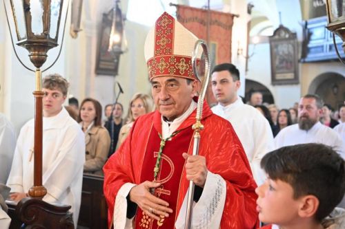 Na blagdan svetog Marka biskup mons. Marko Medo predvodio je svečano misno slavlje u župi Veprinac