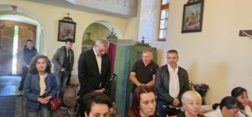 Blagoslov kuće svete Lujze u Klancu