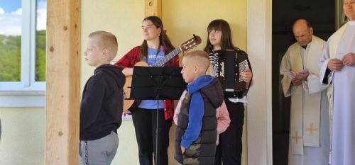 Blagoslov kuće svete Lujze u Klancu