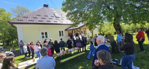 Blagoslov kuće svete Lujze u Klancu