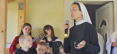Blagoslov kuće svete Lujze u Klancu