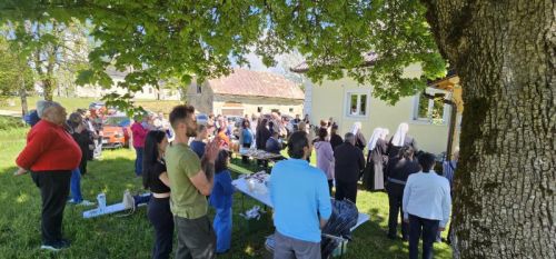 Blagoslov kuće svete Lujze u Klancu