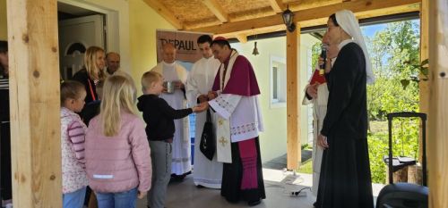 Blagoslov kuće svete Lujze u Klancu