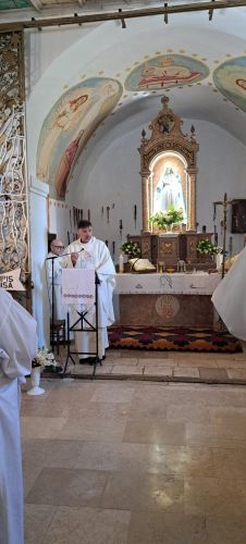Svećenici Riječke nadbiskupije i Gospićko-senjske biskupije na IX. hodočašću Majci Božjoj od Krasna