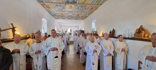 Svećenici Riječke nadbiskupije i Gospićko-senjske biskupije na IX. hodočašću Majci Božjoj od Krasna