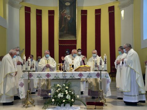 Gospićko-senjska biskupija - U Gospiću proslavljena Blagovijest - naslovna svetkovina Katedrale