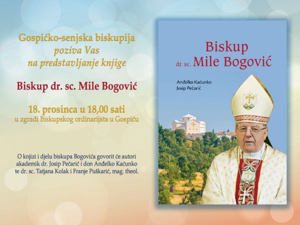 Predstavljanje knjige “Biskup dr. sc. Mile Bogović”