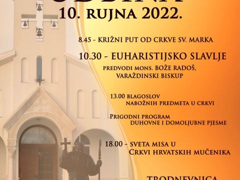 Gospićko-senjska biskupija - NAJAVA: Dan hrvatskih mučenika