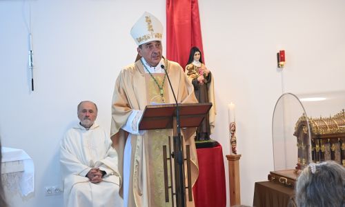 Gospićko-senjska biskupija - Relikvije svete Male Terezije i njezinih svetih roditelja u samostanu Presvetog Srca Isusova u Gospiću