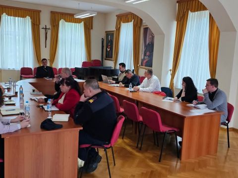 Gospićko-senjska biskupija - Pripremni sastanak za organizaciju proslave 25. Obljetnice osnutka Biskupije