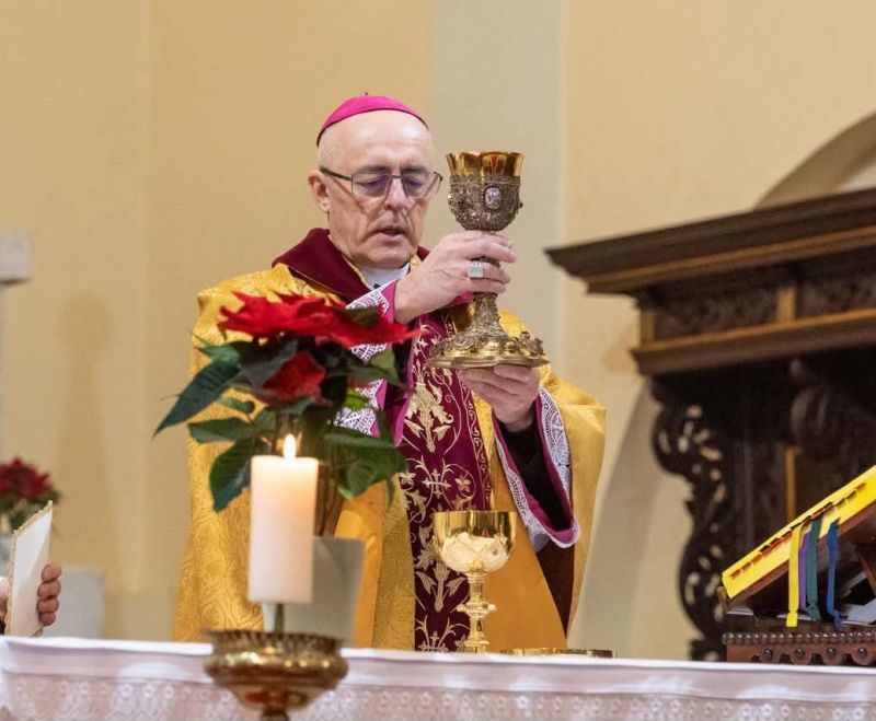 Propovijed apostolskog nuncija u Republici Hrvatskoj mons. Giorgia Lingue, koju je uputio na svetkovinu Rođenja Gospodinova 25. prosinca na misi u katedrali Uznesenja Blažene Djevice Marije u Senju