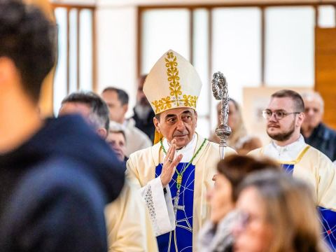 Gospićko-senjska biskupija - Proslavljen dan Policijske kapelanije „Sveti Josip Karlovac“