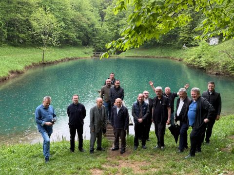 Gospićko-senjska biskupija - Svećenici Gospićko-senjske biskupije na tradicionalnom susretu “Emaus” u Zagorju Ogulinskom i Modrušu