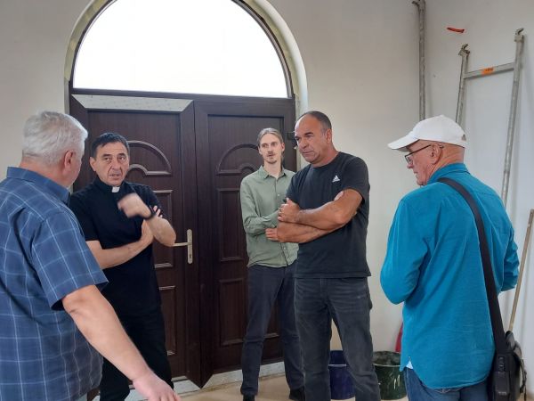 Prvi pohod biskupa Marka Mede novoizgrađenoj crkvi u Srbu