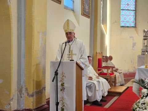 Gospićko-senjska biskupija - Misa bdijenja u Tounju