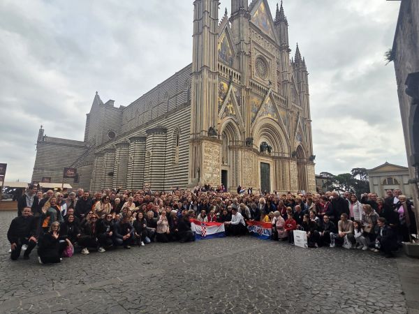 Završetak hodočašća i zahvala biskupa Marka Mede Završetak hodočašća i zahvala biskupa Marka Mede
