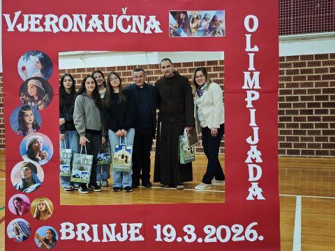 Gospićko-senjska biskupija - Vjeronaučna Olimpijada u Brinju