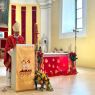 Gospićko-senjski biskup mons. Marko Medo predslavio je misu na blagdan Duhova i podijelio sakrament potvrde krizmanicima u Gospiću