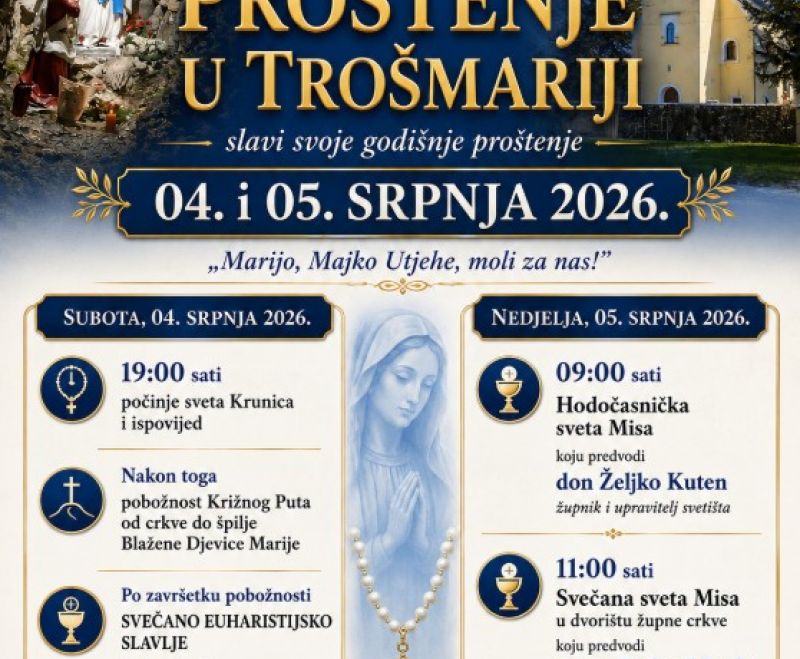 Proštenje u Trošmariji
