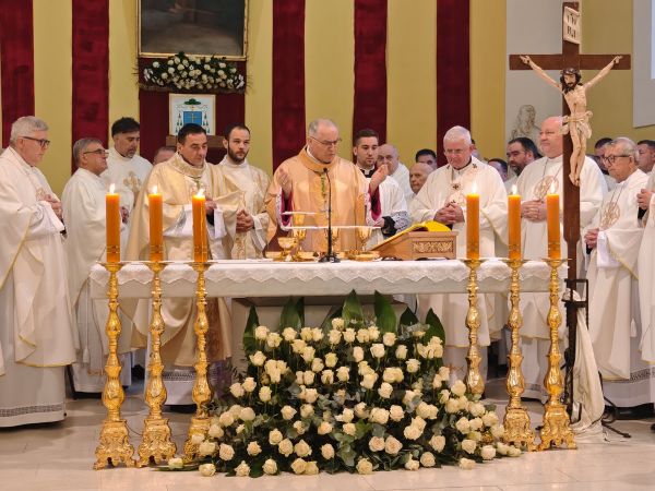 Svečano proslavljena svetkovina Navještenja Gospodinova u gospićkoj katedrali