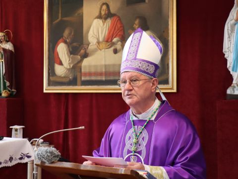 Gospićko-senjska biskupija - Biskup Križić u Šestinama slavio misu na 127. obljetnicu smrti dr. Ante Starčevića