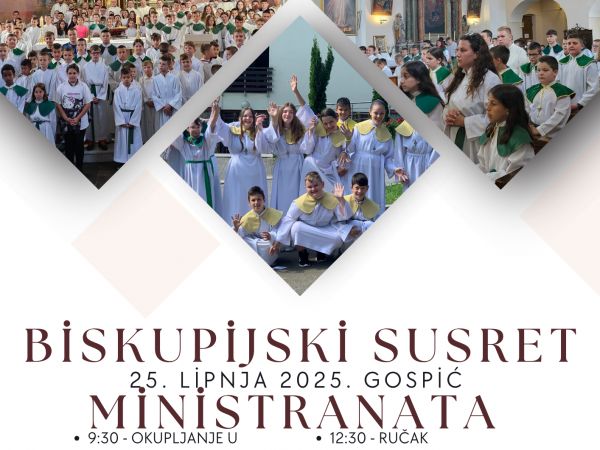 Biskupijski susret ministranata 25. lipnja