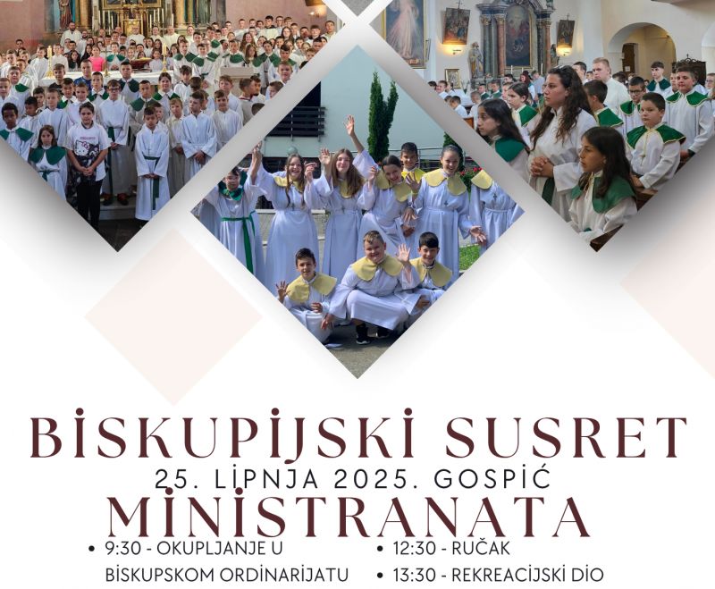 Biskupijski susret ministranata 25. lipnja