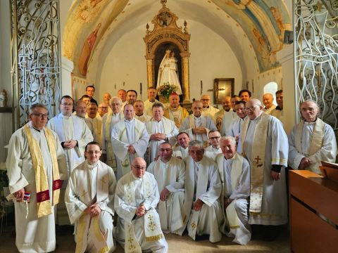Gospićko-senjska biskupija - Tradicionalno godišnje hodočašće svećenika Gospićko-senjske biskupije