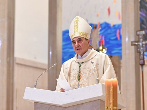 Gospićko-senjska biskupija - Biskup Marko Medo predvodio misno slavlje 8. utorka sv. Antunu u župi sv. Anutna Padovanskog na Svetom Duhu u Zagrebu