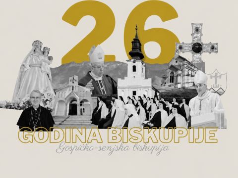 Gospićko-senjska biskupija - 26. Obljetnica osnutka Gospićko-senjske biskupije