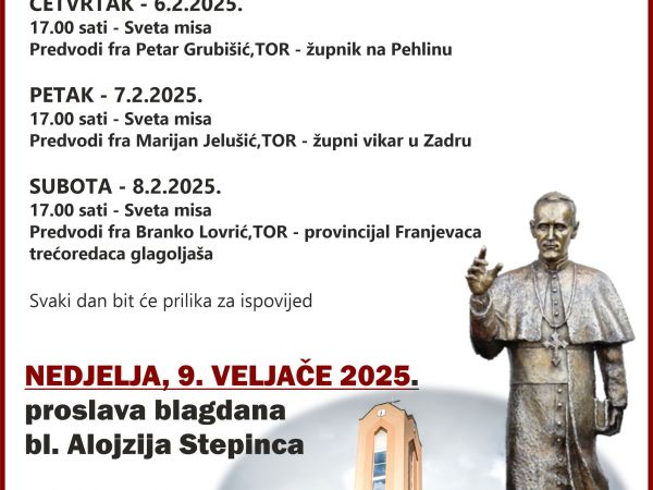 Biskup Medo predvodi misu na Stepinčevo u Ogulinu