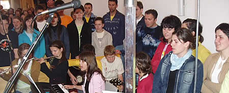 Pjevački zbor mladih iz ćerina, Hercegovina.